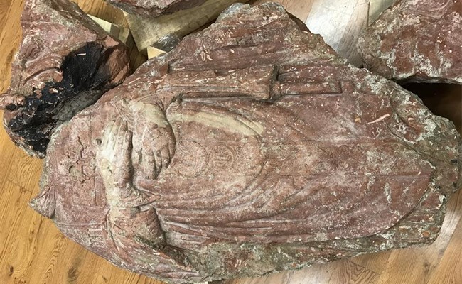 Pronađeni ostaci nadgrobne ploče biskupa Baratina
